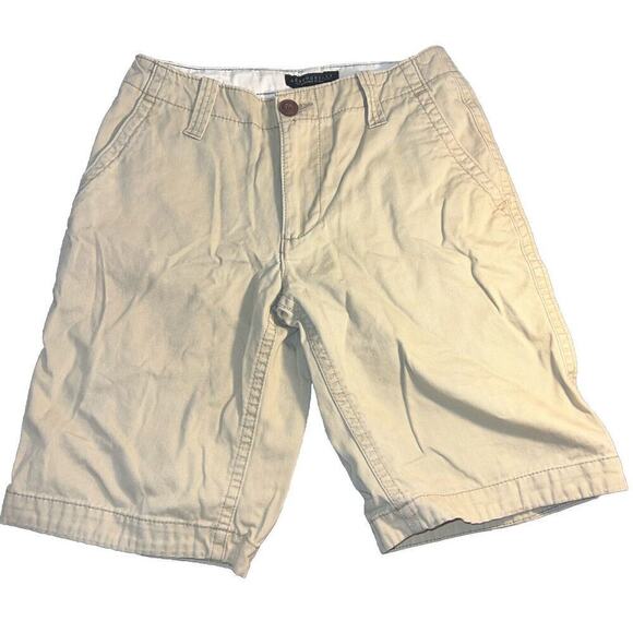 EUC Aeropostale Shorts Mens 27, Khaki Cotton Slash Pockets Classic - Picture 1 of 6